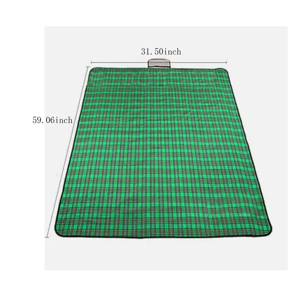 Thickened waterproof foldable portable picnic blanket