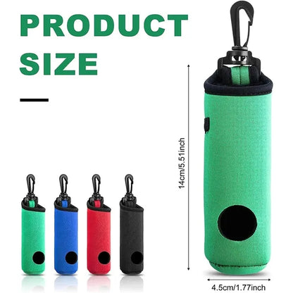 Large Capacity Practical Portable Golf Ball Bag with Hook