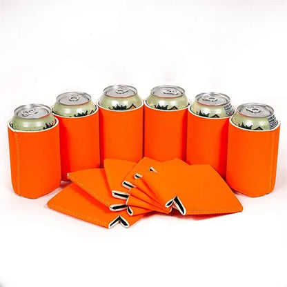 Beer And Coke Can Insulation Pads With Folding Bottom Cover