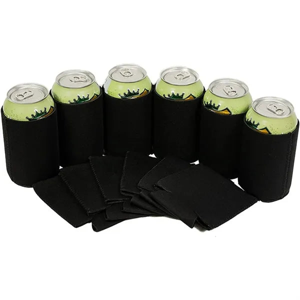 Beer And Coke Can Insulation Pads With Folding Bottom Cover