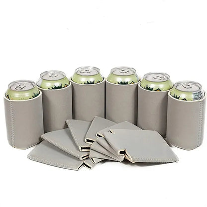 Beer And Coke Can Insulation Pads With Folding Bottom Cover