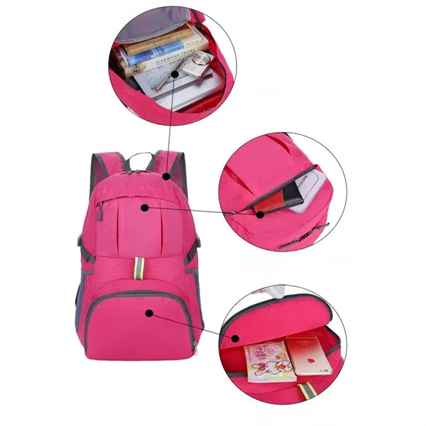 20L Lightweight Hiking Backpack Foldable Travel Bag