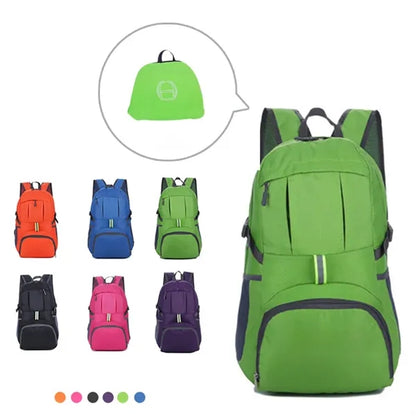 20L Lightweight Hiking Backpack Foldable Travel Bag