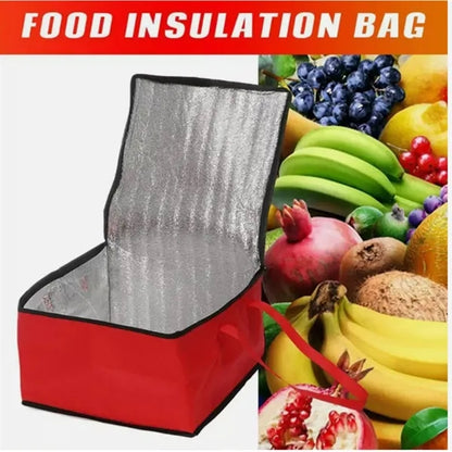 Large capacity portable handheld refrigerated insulation bag
