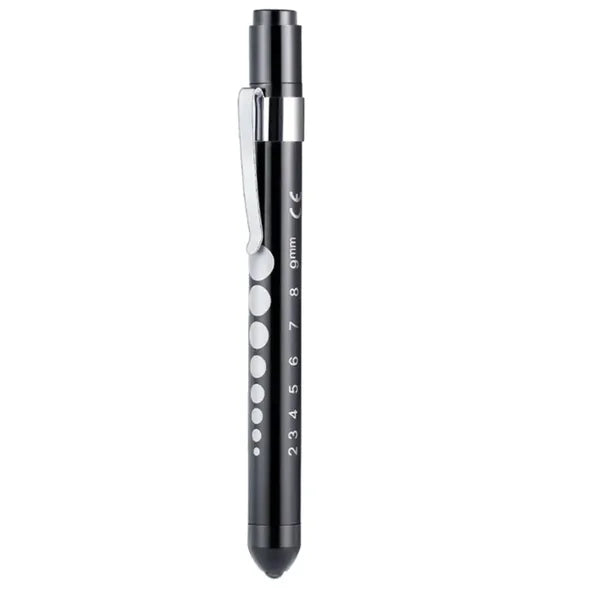 First Aid LED Flashlight Stick W/ Pupil Gauge - Medical Use