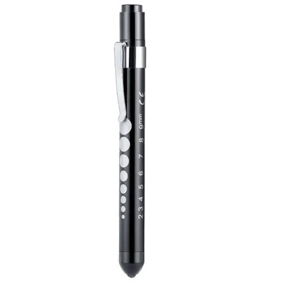 First Aid LED Flashlight Stick W/ Pupil Gauge - Medical Use