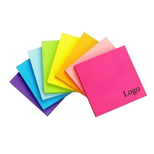 3" x 3" Bright Color Square Sticky Notes 50 Sheets per Pad