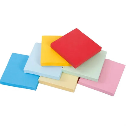 3" x 3" Bright Color Square Sticky Notes 50 Sheets per Pad
