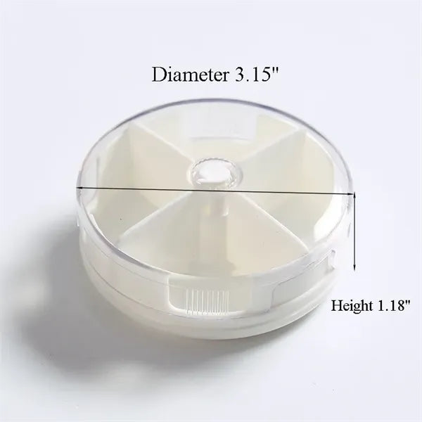 4 in 1 Plastic Portable Travel Pill Organizer Case Box
