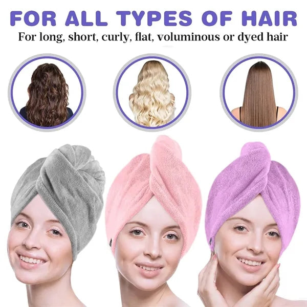 Head Turbans for Wet Hair