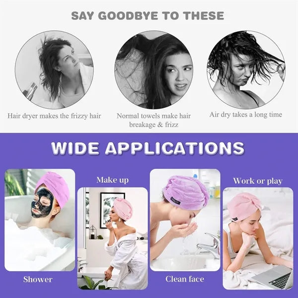 Head Turbans for Wet Hair