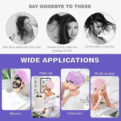 Head Turbans for Wet Hair