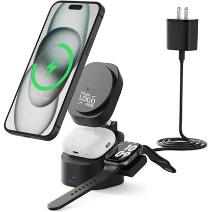 3 in 1 Foldable Wireless Charging Station