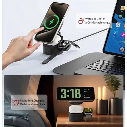 3 in 1 Foldable Wireless Charging Station