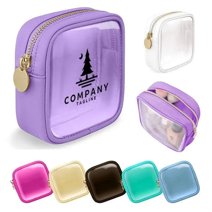 Clear Mini Travel Makeup Bag