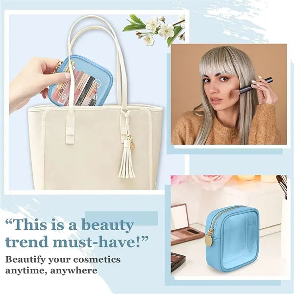 Clear Mini Travel Makeup Bag