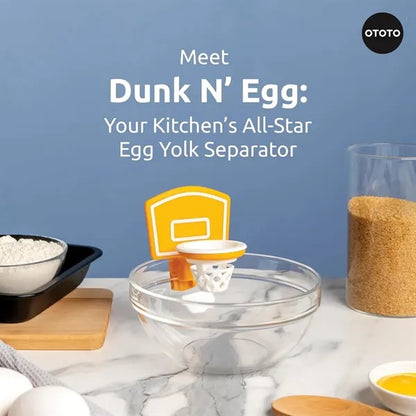 Basketball Net Design Egg Yolk Separator