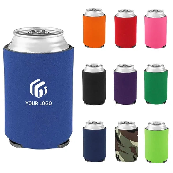 DIY personalized collapsible slim beer can coolers sleeves