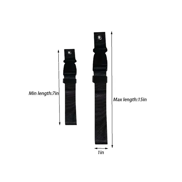 Adjustable Wide Travel Backpack Jacket Bag Luggage Strap