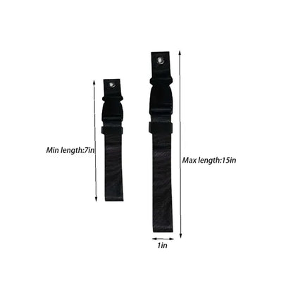 Adjustable Wide Travel Backpack Jacket Bag Luggage Strap
