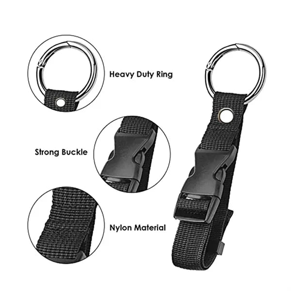 Adjustable Wide Travel Backpack Jacket Bag Luggage Strap