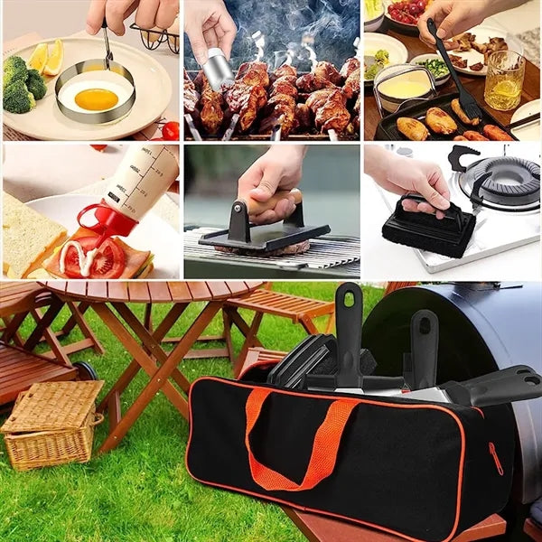 17-Piece Outdoor BBQ Blackstone Griddle Accessories Kit