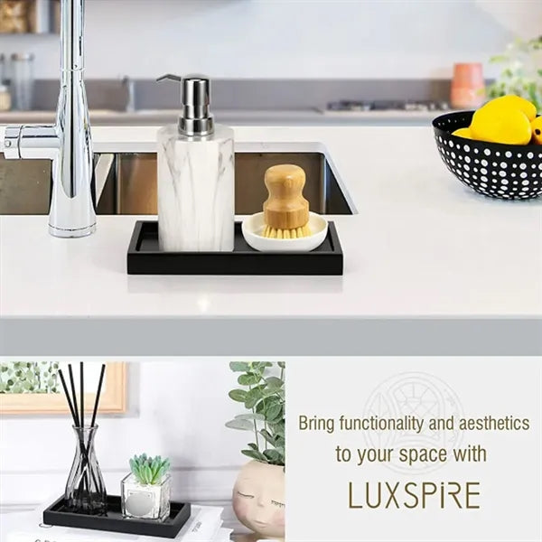 Silicone storage kitchen counter vanity soap  bathroom tray