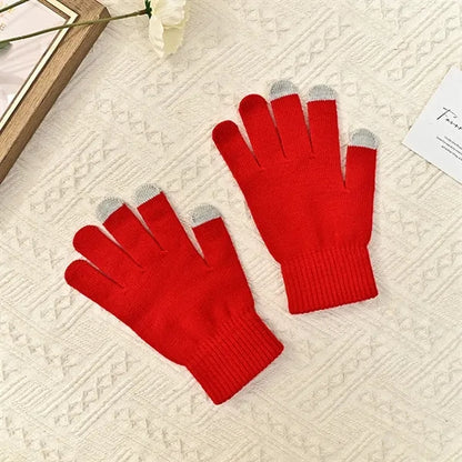 Winter Touchscreen Knit Gloves