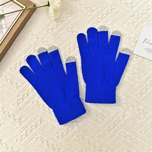 Winter Touchscreen Knit Gloves