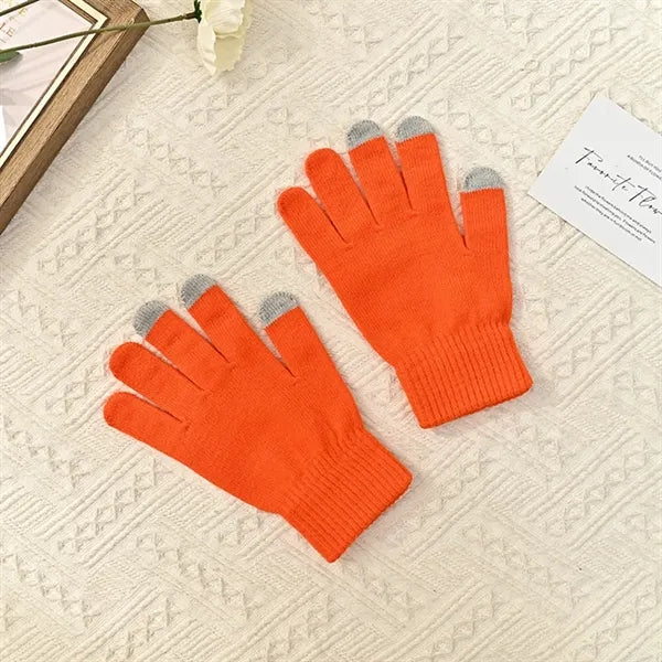 Winter Touchscreen Knit Gloves