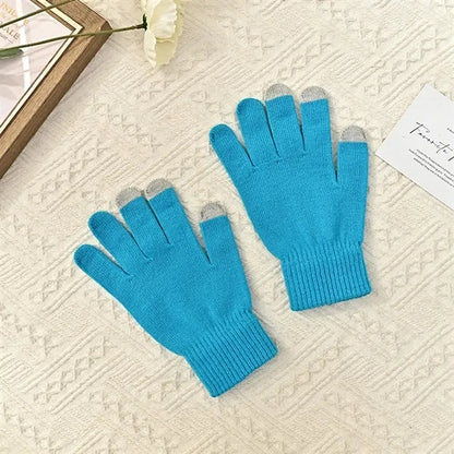 Winter Touchscreen Knit Gloves