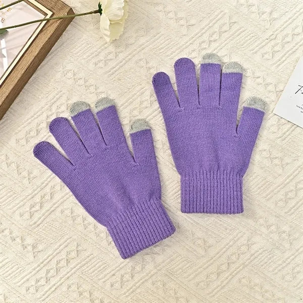 Winter Touchscreen Knit Gloves