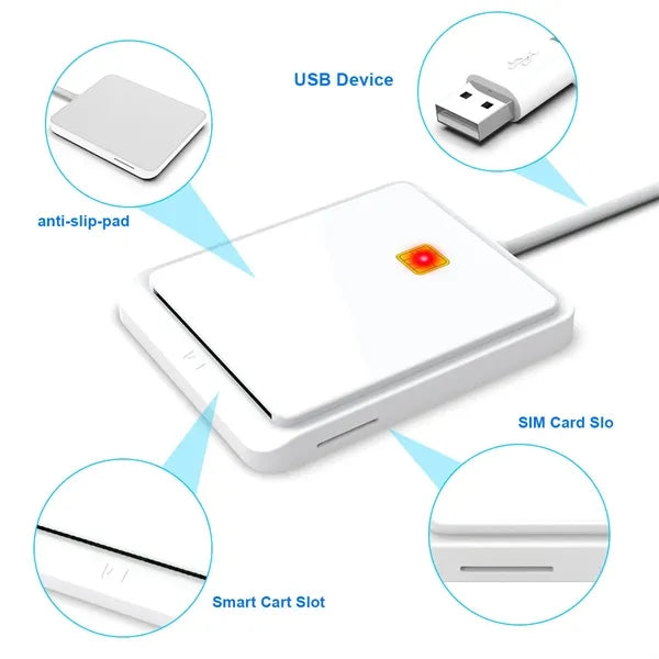 Usb 2.0 Smart Card Reader Memory