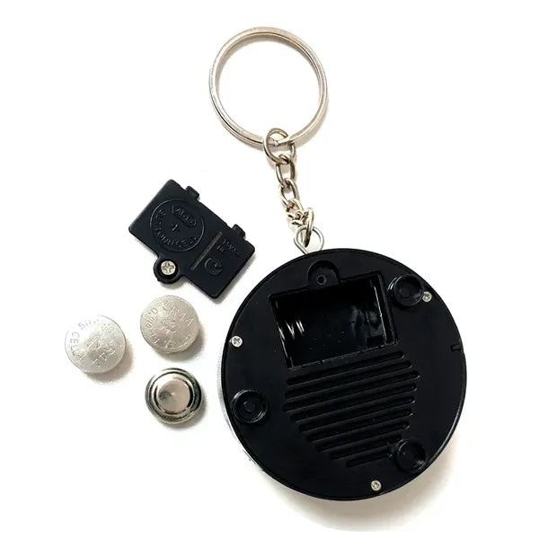 Button Sound Key Ring Voice Recorder Talking Keychain