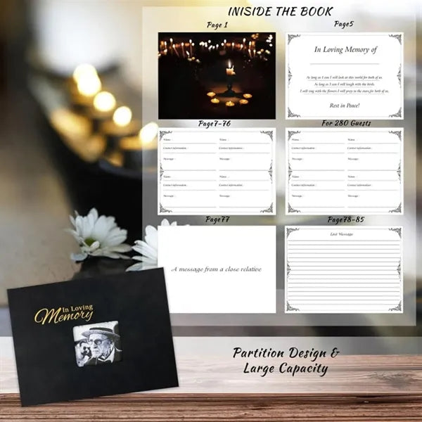 Funeral Guest Book
