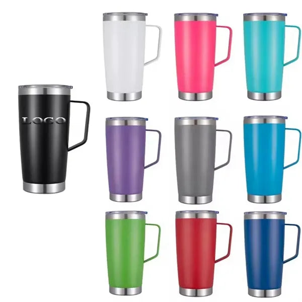 20oz Vacuum Insulated Tumbler with Handle