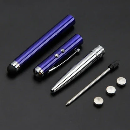 4-in-1 Stylus Metal Pen with LED Light