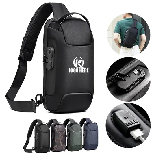 Anti Theft Crossbody Sling Bag