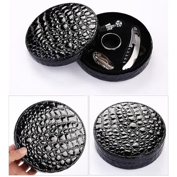 Red Wine Bottle Opener Stopper Set Accessories Gift
