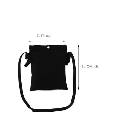 Multifunctional Portable Customizable Messenger Canvas Bag