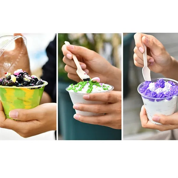 Eco-Friendly Disposable Clear Plastic Cup for Cold Beverages