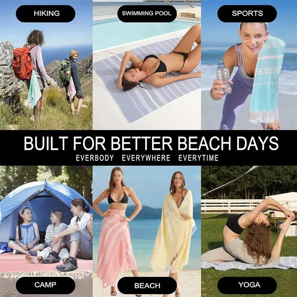 Oversized Turkish Beach Towel