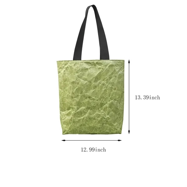 Large capacity waterproof durable DuPont paper tote bag