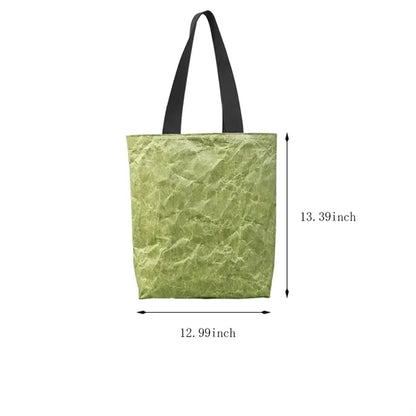 Large capacity waterproof durable DuPont paper tote bag