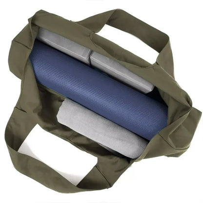 Large lightweight travel duffle gym yoga mat bag carrier