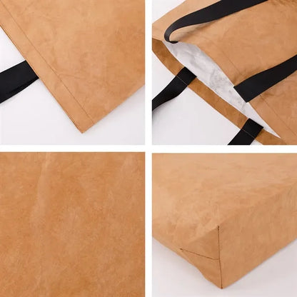 Large capacity tough waterproof DuPont paper tote bag