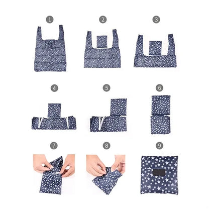 Large capacity multi-purpose foldable portable shopping bag