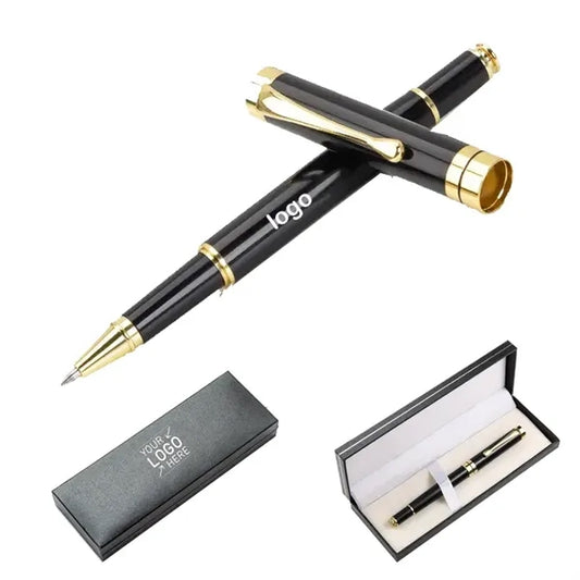 Rollerball Pen Luxury Gift Box With Flip Cover  Case