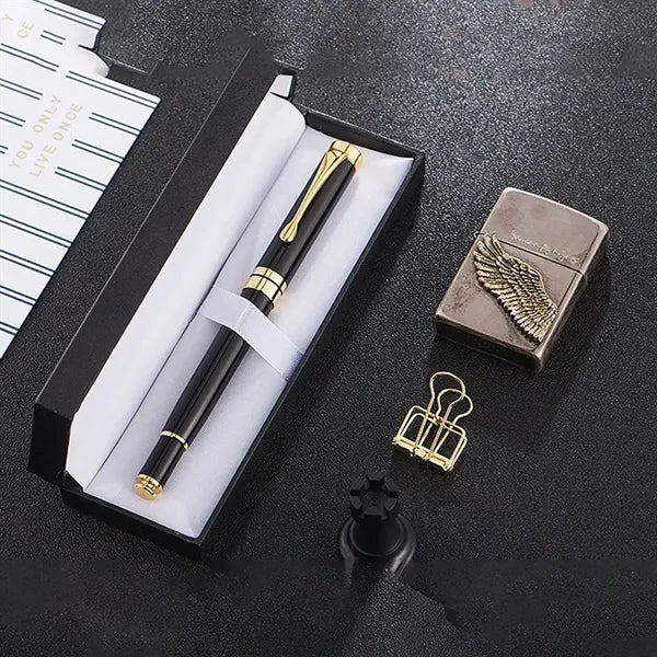 Rollerball Pen Luxury Gift Box With Flip Cover  Case