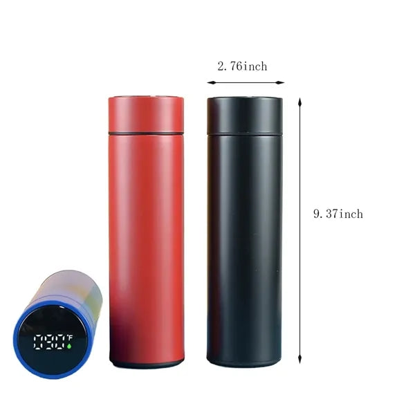 Intelligent temperature display stainless steel thermos cup